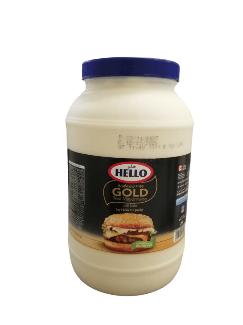 Hello Gold Mayonnaise - Real 3.78L - 2kShopping