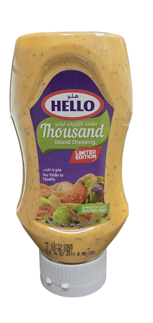 Hello Thousand Island Dressing 500Ml - 2kShopping