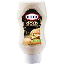 Hello Gold Real Mayonnaise Gluten Free 500ml | هيلو مايونيز جولد الأصلي خالي من الغلوتين عبوة بلاستيكية