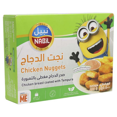 Nabil Chicken Nuggets Tempura CTN 12 x 400g | نجت الدجاج نبيل - 2kShopping