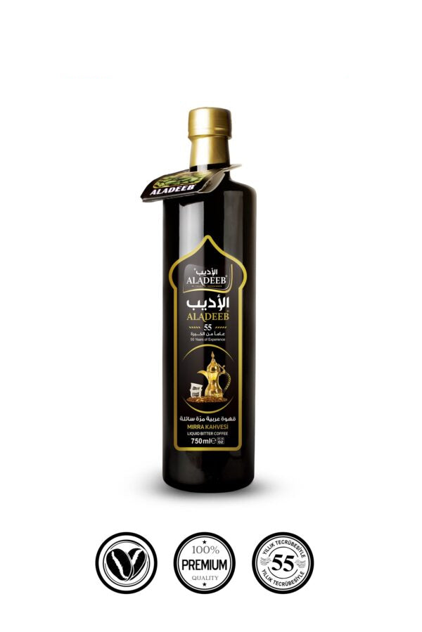 Aladeeb Liquid Bitter Coffee 750 ml | الاديب قهوة عربية مرة سائلة