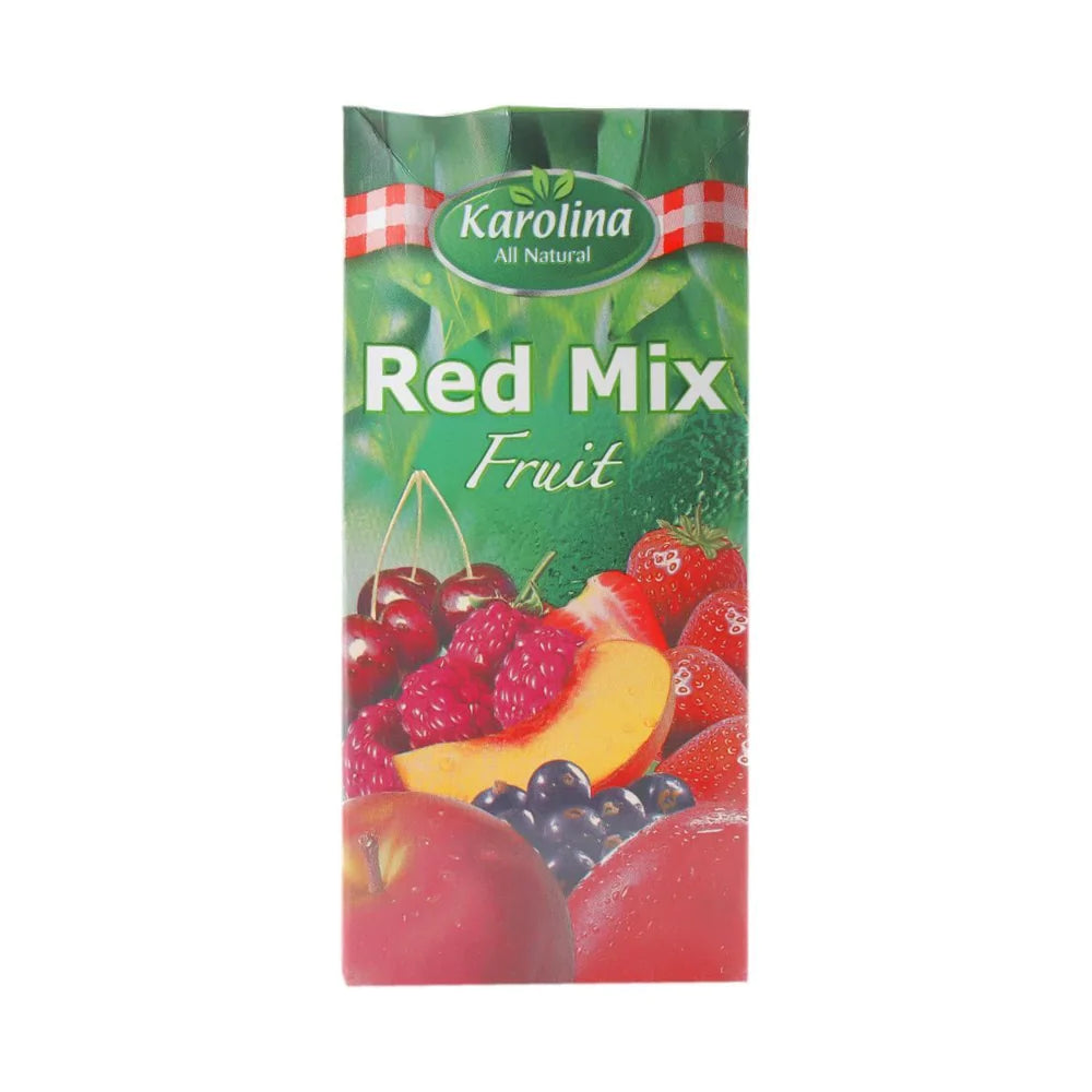 Karolina Red Mix Fruit Juice ( 1L x 12 ) | كارولينا عصير فواكه مشكلة