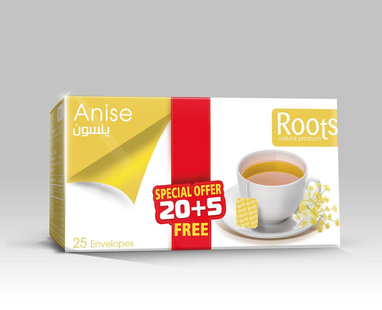 Roots Anise Tea 25bags | روتس يانسون - 2kShopping