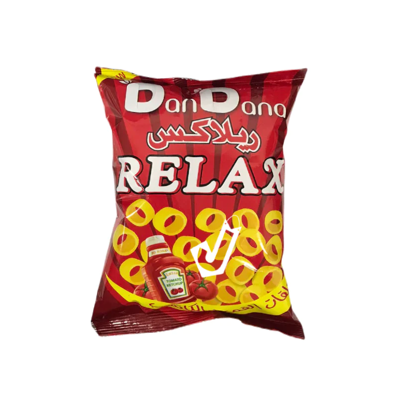 Relax Chips Ketchup Flavor ( 20g x 48 ) |  شيبس ريلاكس كاتشب