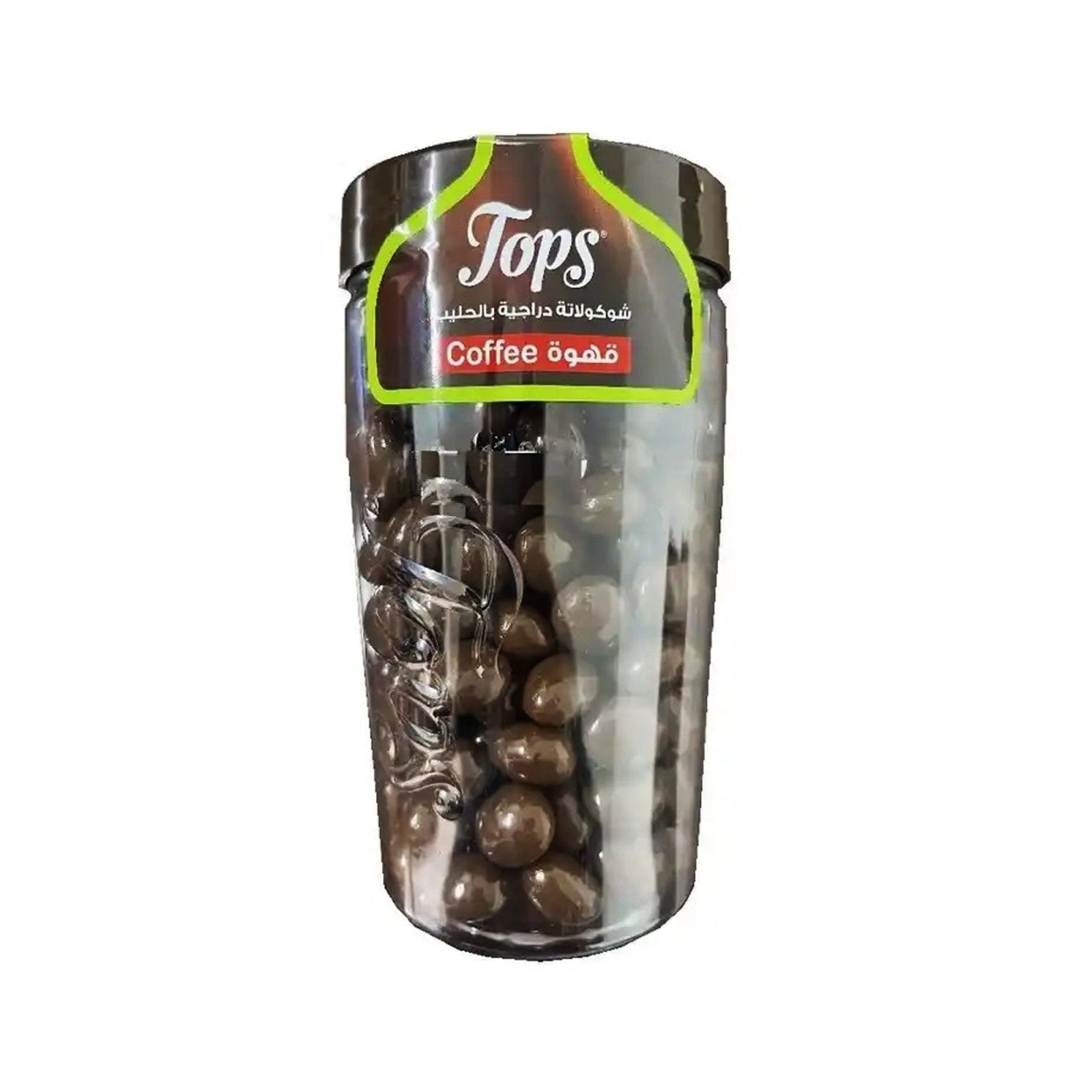 Tops Dragee Milk Chocolate Coffee 230g | توبس شوكولا دراجيه بالقهوة - 2kShopping