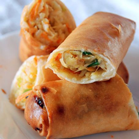 Al Nabulsi Frozen Vegetable Spring Rolls 50Pcs | النابلسي سبرينج رول خضار - 2kShopping
