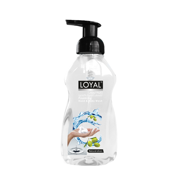Loyal Foaming Hand & Body Wash 500ml X 12 |رغوة لويال لغسيل الجسم واليدين